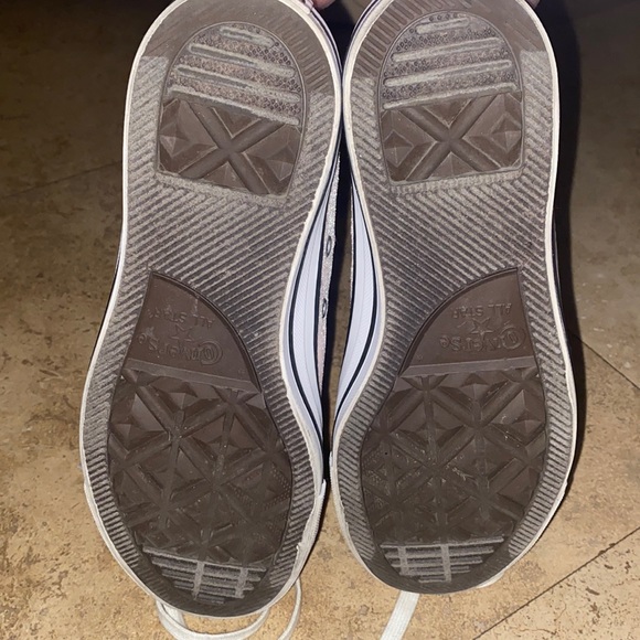 CONVERSE PINK SUEDE HIGH TOP - Picture 4 of 5